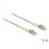 Delock Cable Optical Fibre LC to LC Multi-mode OM3 3 m