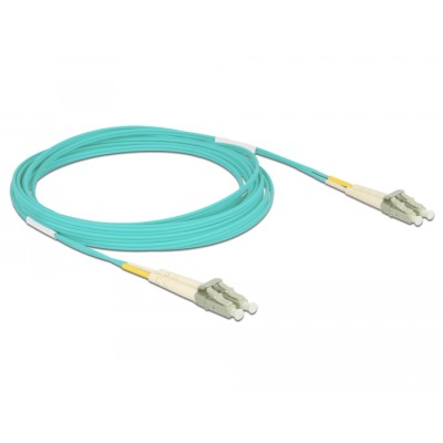 Delock Cable Optical Fibre LC to LC Multi-mode OM3 5 m 2