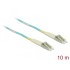 Delock Cable Optical Fibre LC to LC Multi-mode OM3 10 m