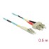 Delock Cable Optical Fibre LC to SC Multi-mode OM3 0.5 m