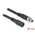 Delock DC Extension Cable 5.5 x 2.1 mm male to female screwable