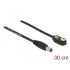 Delock DC Power Cable 5.5 x 2.1 mm male to connection for Block Battery 9 V
