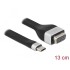 Delock FPC Flat Ribbon Cable USB Type-C™ to VGA (DP Alt Mode) 13 cm