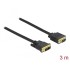 Delock Cable DVI 12+5 male to VGA male 3 m