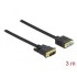 Delock Cable DVI 12+5 male to VGA female 3 m