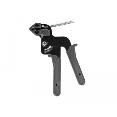 Cable tie installation tool for stainless steel cable ties