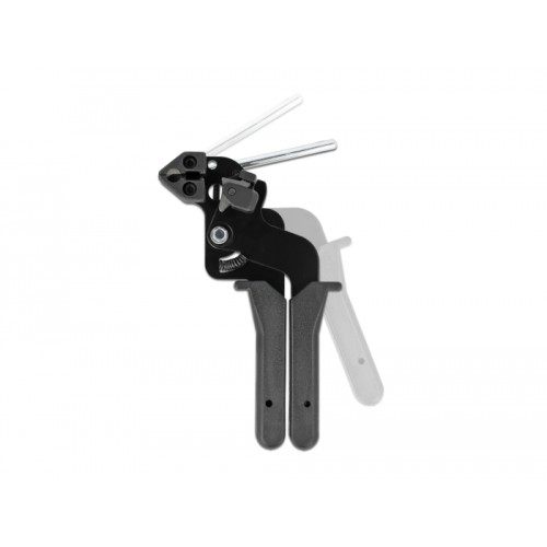 Cable tie installation tool for stainless steel cable ties