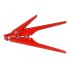 Cable tie installation tool for plastic cable ties
