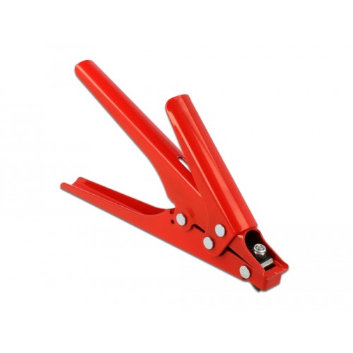 Cable tie installation tool for plastic cable ties