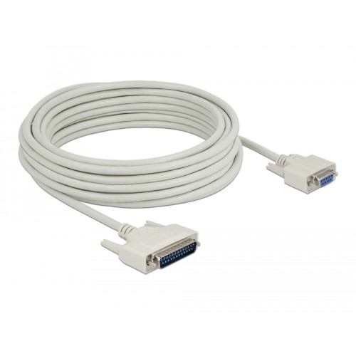 Delock Serial Cable D-Sub 25 male to D-Sub 9 female 10 m