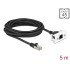 Delock Network Extension Cable for Easy 45 Module S/FTP RJ45 plug to RJ45 jack Cat.6A 5 m black