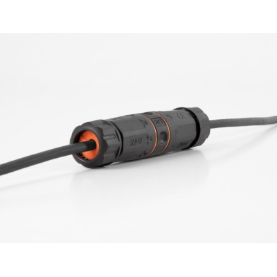 Delock Cable connector LSA to LSA Cat.6A IP68 waterproof black 2