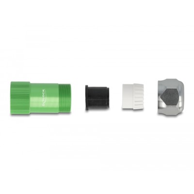 Delock Cable Gland 6.4 mm with strain relief and bending protection, dust and waterproof housing (IP67) made of aluminium 2