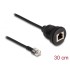 Delock Cable RJ12 plug to RJ12 jack for installation 30 cm black