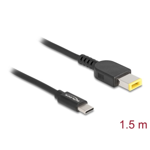Delock Laptop Charging Cable USB Type-C™ male to Lenovo 11.0 x 4.5 mm male