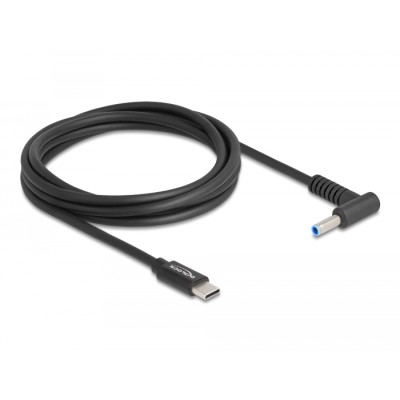 Delock Laptop Charging Cable USB Type-C™ male to HP 4.5 x 3.0 mm male 2