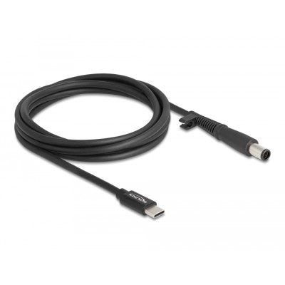 Delock Laptop Charging Cable USB Type-C™ male to HP 7.4 x 5.0 mm male 2