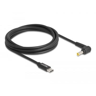 Delock Laptop Charging Cable USB Type-C™ male to Samsung 5.5 x 3.0 mm male 2