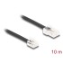 Delock Telephone Cable RJ45 plug to RJ11 plug black 10 m