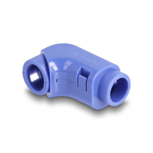 Delock Cable Clips for Angling 8 pieces blue