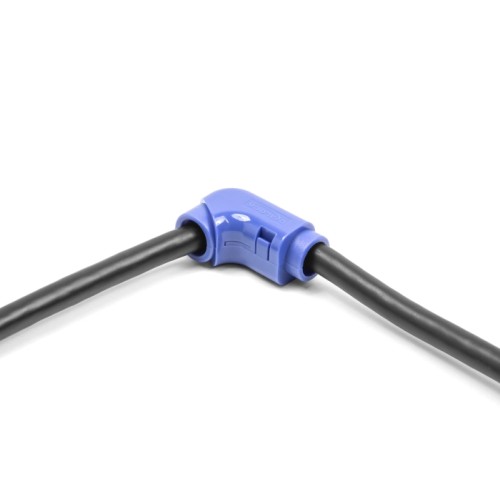 Delock Cable Clips for Angling 8 pieces blue