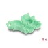 Delock Cable Clips for Angling 8 pieces green