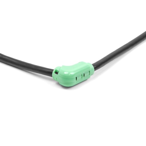 Delock Cable Clips for Angling 8 pieces green