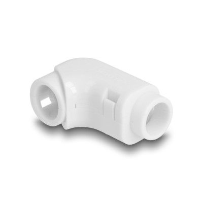 Delock Cable Clips for Angling 8 pieces white 2