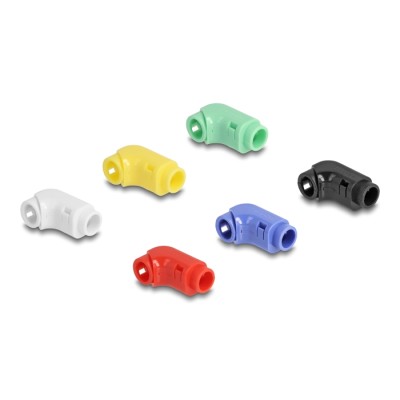 Delock Cable Clips for Angling 12 pieces assorted colours 2