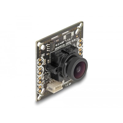 Delock Analogue CVBS Camera Module with HDR 2.1 mega pixel 130° V8 fix focus