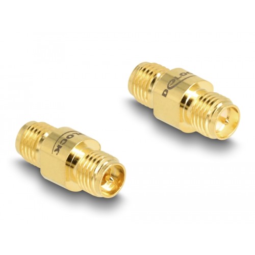 Delock Adapter RP-SMA jack to RP-SMA jack C6801