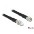 Delock Antenna Cable FME Jack > SMA Plug RG-58 C/U 15 m