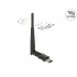Delock USB 2.0 Dual Band WLAN ac/a/b/g/n Stick 433 + 150 Mbps with external Antenna