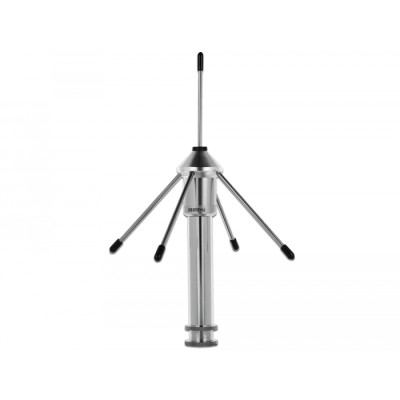Delock LPWAN 868 MHz Antenna TNC jack 3 dBi omnidirectional fixed with connection cable RG-58 C/U 3 m wall mounting outdoor silv 2