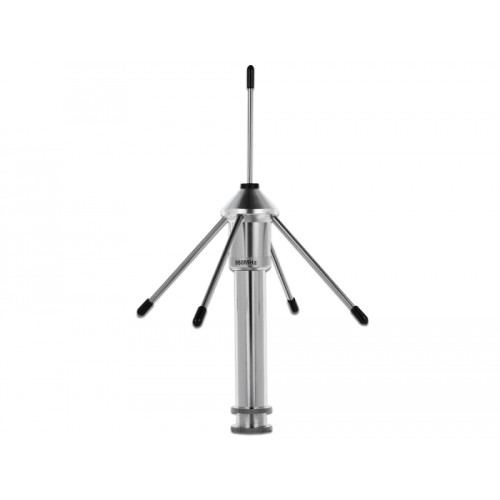 Delock LPWAN 868 MHz Antenna TNC jack 3 dBi omnidirectional fixed with connection cable RG-58 C/U 3 m wall mounting outdoor silv