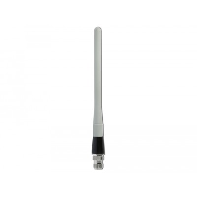 Delock LPWAN 890 - 960 MHz Antenna N jack 3.5 dBi omnidirectional fixed wall mounting outdoor grey