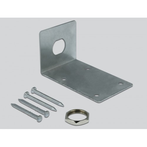 Delock LPWAN 890 - 960 MHz Antenna N jack 3.5 dBi omnidirectional fixed wall mounting outdoor grey