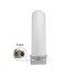 Delock LTE Antenna N jack 4 - 6 dBi 22 cm omnidirectional fixed wall and pole mounting white outdoor