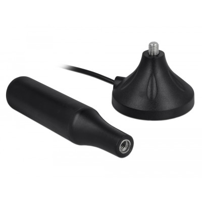Delock LTE Antenna SMA plug 3 - 5 dBi 12.4 cm fixed omnidirectional with magnetic base and connection cable RG-174 A/U 3 m outdo 2
