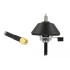 Delock Antenna base M6 with connection cable RG-58 C/U 3 m SMA plug black