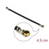 Delock Antenna Cable MHF® 4L plug to MHF® 4L plug 1.13 4.5 cm