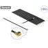 Delock 5G LTE Antenna I-PEX Inc., MHF® I plug -0.42 - 5.00 dBi omnidirectional FPC
