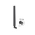 Delock LTE Antenna SMA plug 1.9 - 2.3 dBi omnidirectional with tilt joint black