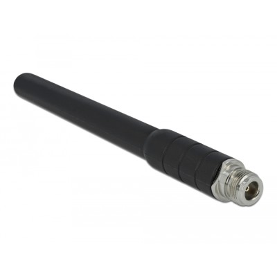 Delock GSM, UMTS Antenna N jack 2 dBi 17.8 cm omnidirectional fixed with flexible materials outdoor black 2
