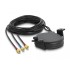 Delock LTE MIMO GNSS Antenna 3 x SMA plug RG-174 3 m screw mounting outdoor black
