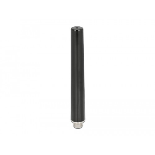 Delock Dual Band WLAN WiFi 6 Antenna N jack 4 - 6 dBi 16.55 cm omnidirectional fixed outdoor black