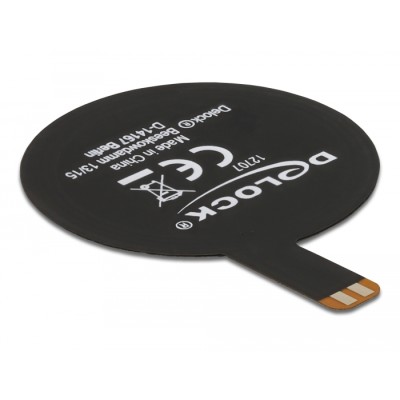 Delock NFC 13.56 MHz Antenna SMT FPC round internal black self-adhesive