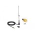 Delock LPWAN 868 MHz Antenna SMA plug 4.5 dBi fixed omnidirectional with connection cable RG-58 C/U 2.5 m outdoor black