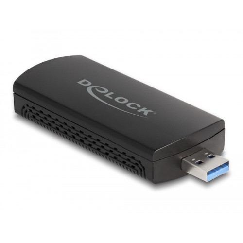 Delock Wi-Fi 6 Dual Band WLAN USB Adapter AX1800 (1201 + 574 Mbps)