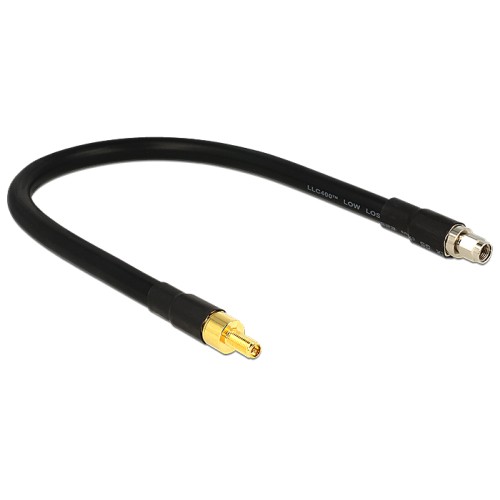 Delock Antenna Cable RP-SMA plug  RP-SMA jack CFD400 LLC400 0.4 m low loss